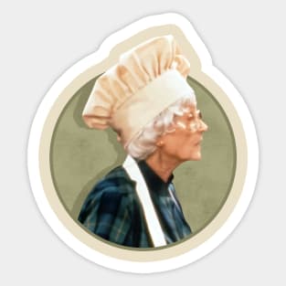 GOLDEN GIRLS Estelle Getty Sticker